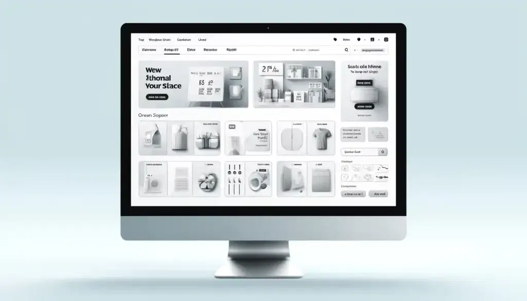 Een WooCommerce Webshop: Een Stap-voor-Stap Plan 1 WooCommerce Webshop weergegeven op een breedbeeld desktopscherm