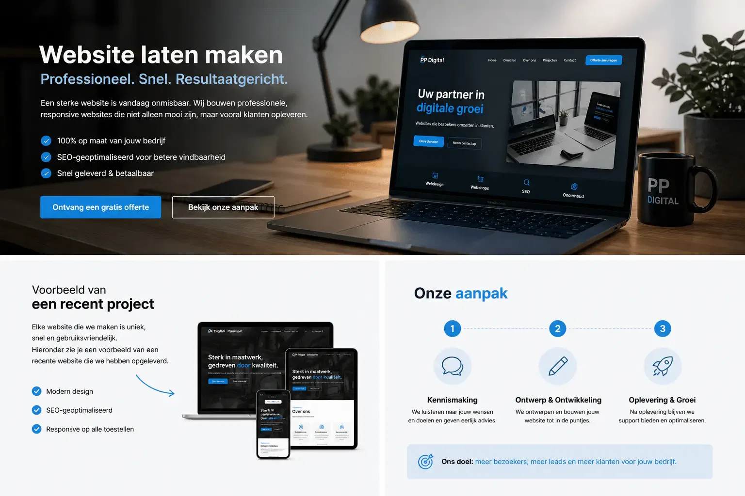 website laten maken door PP Digital
