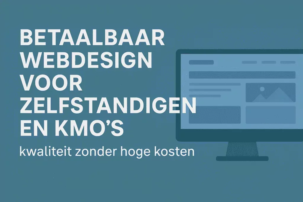 Afbeelding betaalbaar webdesign