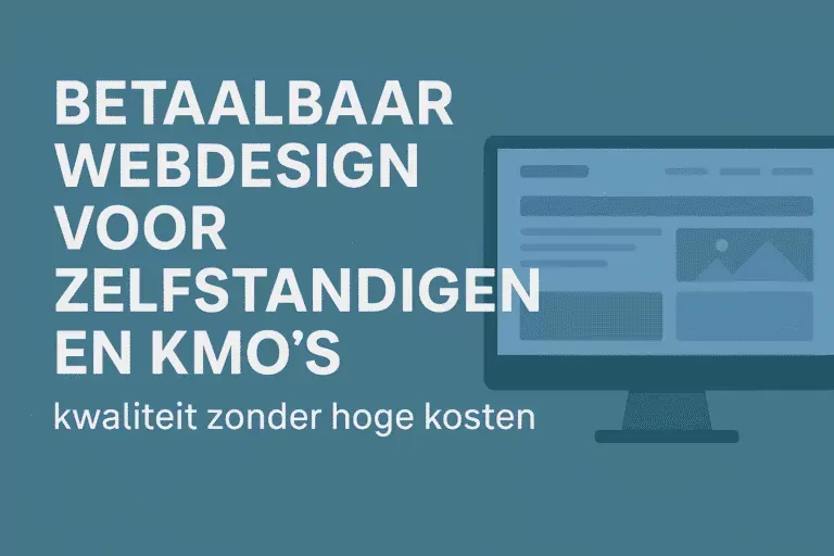Afbeelding betaalbaar webdesign