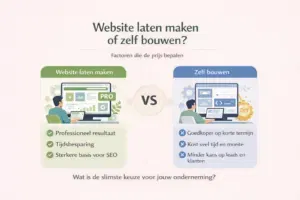 website laten maken of zelf bouwen vergelijking